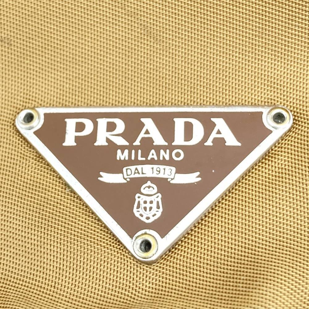 Prada Pouch Drawstring Nylon Brown - image 6